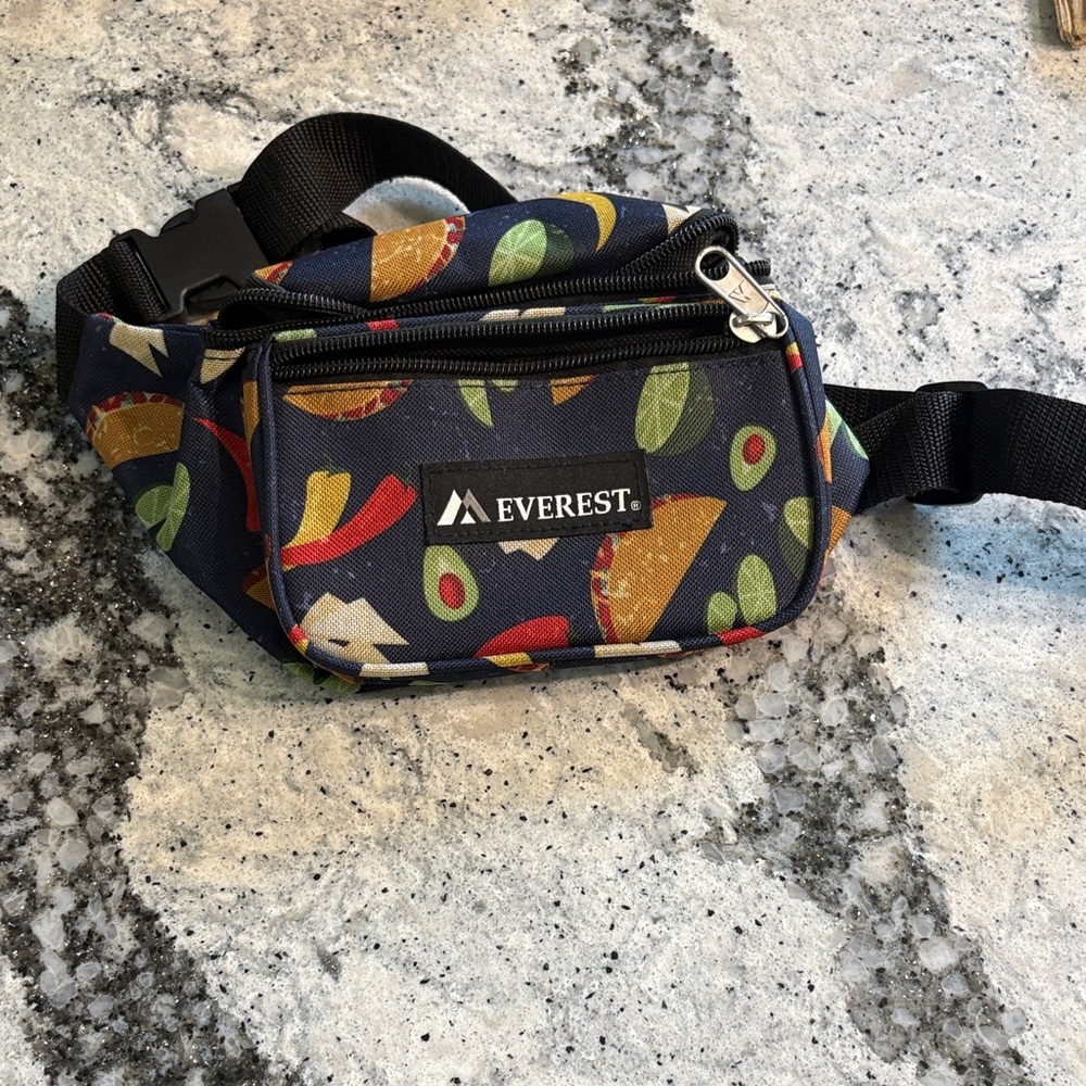 Everest Taco Print Fanny Pack